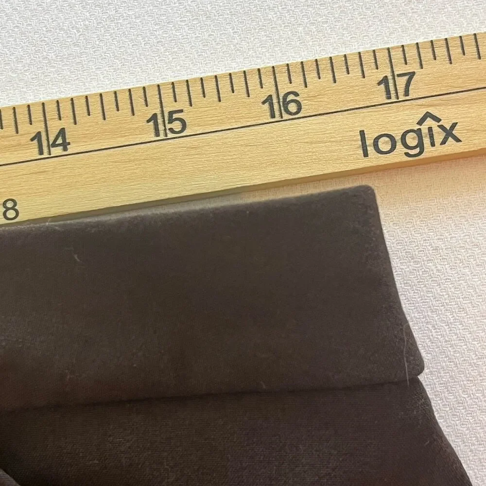 Worthington Modern Fit Ladies Chocolate Brown Dress Trousers Career Size 10 - Picture 7 of 10